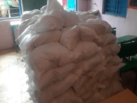 Foodgrain distribution at panaswadi families